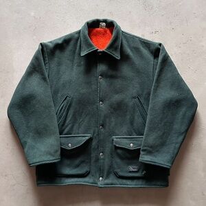vintage codet green wool hunting jacket